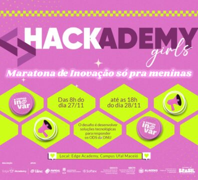 Hackathon exclusivo para mulheres abre inscrições para desenvolver soluções de impacto em Alagoas